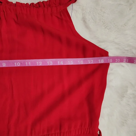 Express sleevesless red maxi dress 👗 😍 - Picture 8 of 8